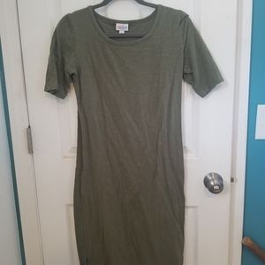 Lularoe dress olive color